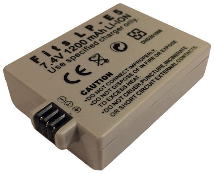 TRX baterie Canon LP-E5 - Li-Ion 1200mAh