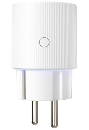 IMMAX NEO SMART chytrá vnitřní zásuvka THIN s kolíkem (typ E)/ IP20/ LED podsvícení/ RGB/ Wi-Fi/ LIDL/ TUYA