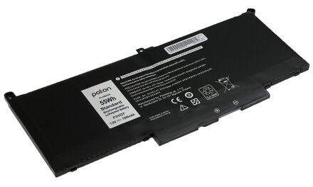 TRX Baterie Polion F3YGT pro notebooky DELL 451-BBYE Latitude 7280 7290 7380 7390 7480 7490 - 7200mAh 55Wh/ neoriginální