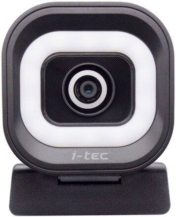 i-tec webkamera SOLOMON 700 STREAM/ Ultra HD 4K rozlišení/ PDAF/ LED světlo/ dva mikrofony/ USB-C