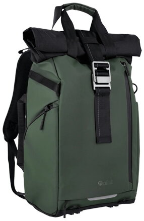 Rollei Fotoliner Ocean Rolltop/ batoh na fototechniku/ Tmavě zelený