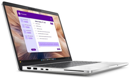 DELL Pro 13 Plus PB13250/ Ultra 7 266V/ 16GB/ 512GB SSD/ 13.3" FHD+/ FPR/ W11Pro/ vPro/ 3Y PS NBD on-site/ bez adaptéru