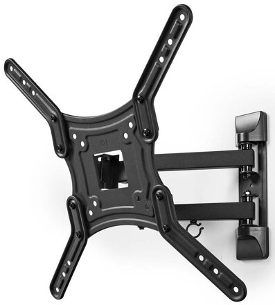 ROZBALENÉ - NEDIS nástěnný držák pro LCD a TV/ 23 - 55 "/ nosnost 30 kg/ náklon ± 20°/ otáčení 180°/ kloubový (3 klouby)