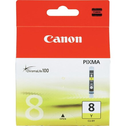 Canon inkoustová náplň CLI-8Y/ žlutá