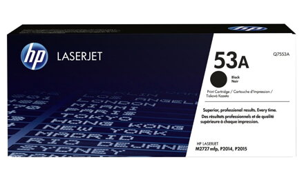 HP černý toner, Q7553A, LJ P2015 - 3000 str. originál