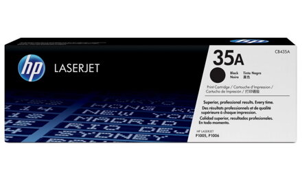 HP toner černý pro LJ P1005 / P1006, aQ 1500 str. CB435A originál