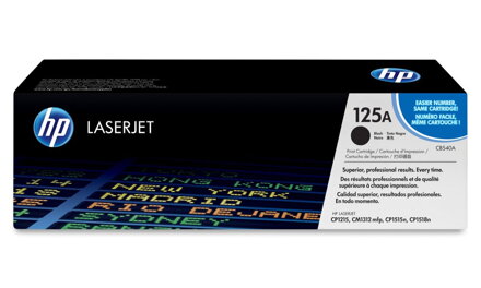 HP černý toner CB540A pro CP1515 originál