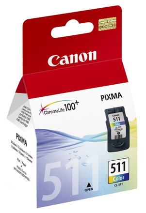 Canon inkoustová náplň CL-511/ barevná