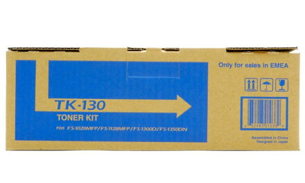 Kyocera toner TK-130/ FS-1300D/ FS-1350D/ 1028MFP/ 1128MFP/ 7200 stran/ Černá