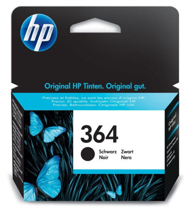 HP (364) inkoustová náplň Vivera černá CB316EE originál
