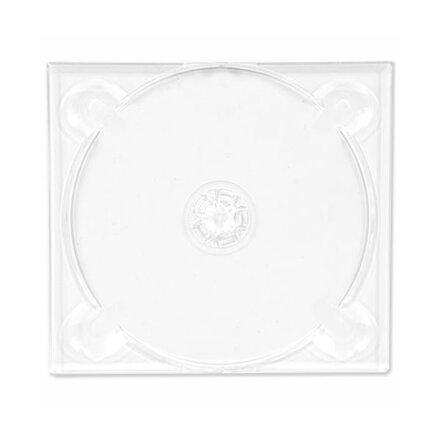 COVER IT box jewel + tray/ plastový obal na CD/ slim/ 5,2mm/ čirý