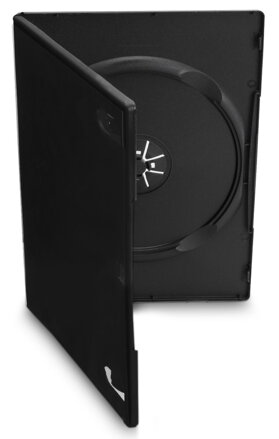 COVER IT box na DVD medium/ slim/ 9mm/ černý