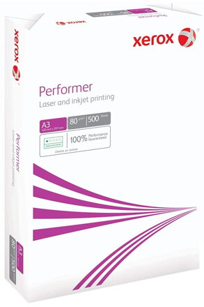 XEROX papír PERFORMER A3/ bílý, 80gsm, balení 500 listů