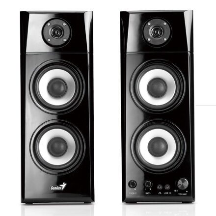GENIUS repro SP-HF1800A/ 2.0/ 50W/ Dřevěné