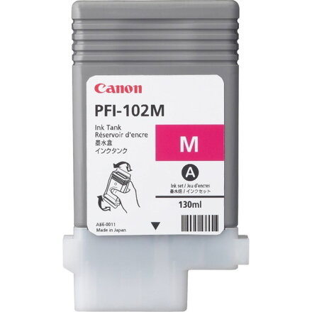 Canon  Zásobník inkoustu PFI-102M/ iPF-500/ 6x0/ 7xx/ LP-xxx/ Magenta