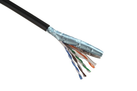 Solarix Kábel FTP drôt c5e vonkajšie, 305m