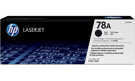 HP tisková kazeta černá pro P1566, P1606w CE278A originál