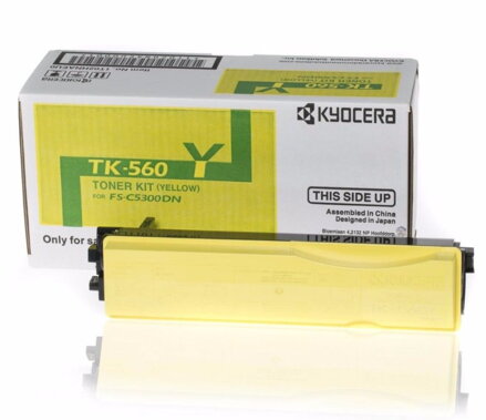 Kyocera toner TK-560Y/ FS-C5300/ 5350DN/ 10 000 stran/ Žlutý