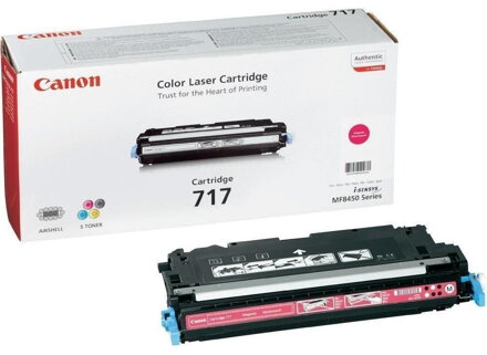 Canon toner CRG-717M/ LBP-53x0/ MF-8450/ 4000 strán/ purpurový