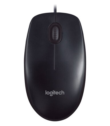 Logitech myš M90/ Drôtová/ Optická/ 1000dpi/ USB/ čierná