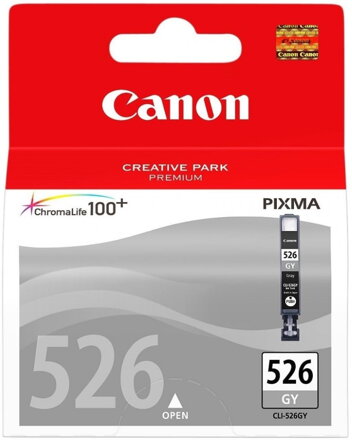Canon inkoustová náplň CLI-526GY/ šedivá