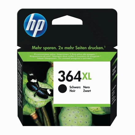 HP (364XL) - ink. náplň černá, CN684EE originál
