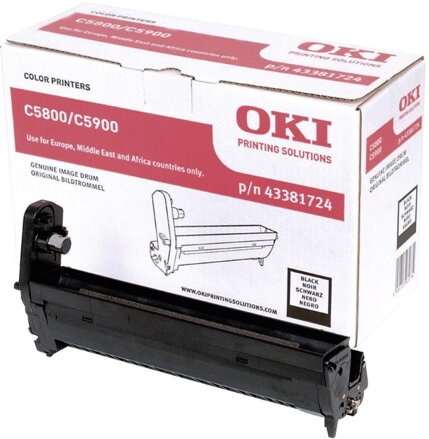 OKI originál válcová jednotka 43324421/ C5550 MFP/ C5800/ C5900/ Černá