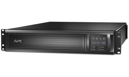 APC Smart-UPS X 3000VA (2700W)/ 2U/ Rack/Tower/ LINE-INTERAKTIVNÍ/ 200-240V/ LCD/ with Network Card (AP9631)
