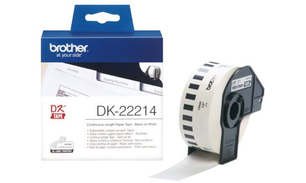 BROTHER papírová role DK-22214/ QL/ 12mm x 30,48m
