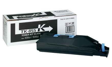 Kyocera toner TK-855K/ TASKalfa400ci/500ci/552ci/ 25.000 stran/ Černý