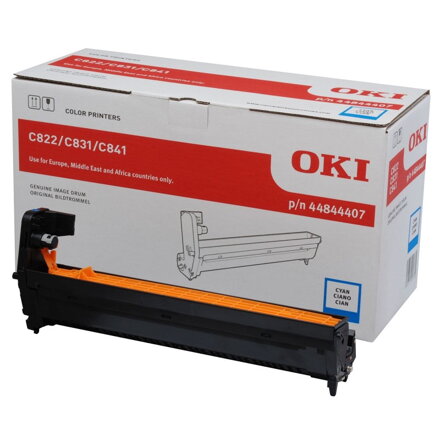 OKI originál obrazový válec pro modrý toner do C822/831/841 (až 30 000 stránek)