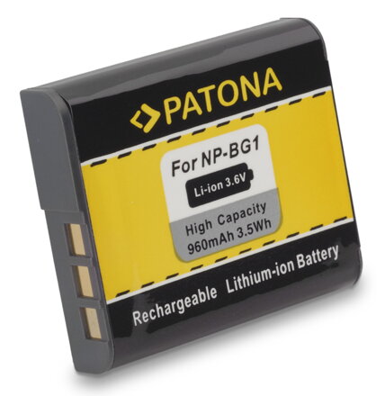 PATONA baterie pro foto Sony NP-BG1 960mAh Li-ion 3,6V