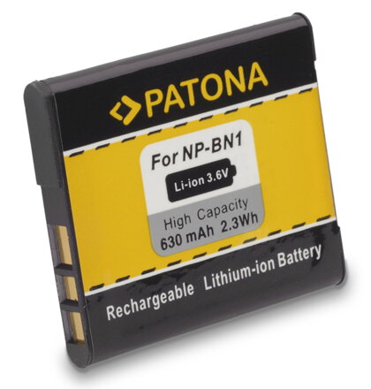 PATONA baterie pro foto Sony NP-BN1 630mAh