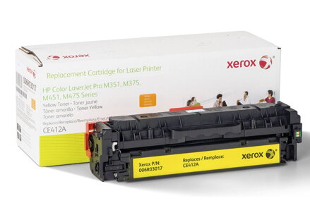 Xerox alternativní toner za HP CE412A (žlutá,2.600 str) pro Color LaserJet M351, M375 (Pro 300), Color LaserJet M451, M4
