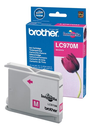 BROTHER inkoustová náplň LC-970M/ Purpurová