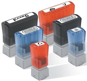 Brother PR-3458E, razítko modré (34x58 mm)