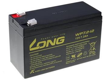 Long Baterie  WP7.2-12 (12V/7Ah - Faston 250)