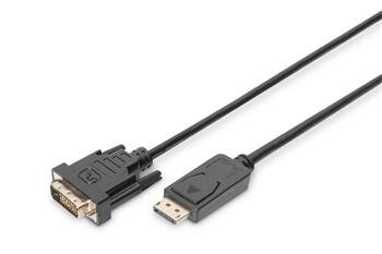 Digitus DisplayPort připojovací kabel, DP/M- DVI (24+1)/M 2.0m