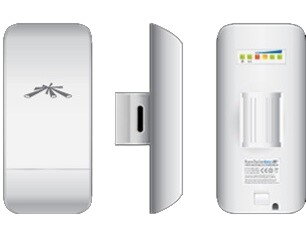 Ubiquiti NanoStation Loco M2, anténa 2x8dBi, outdoor klient 2,4GHz