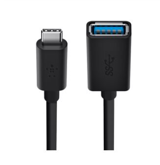 Belkin kabel USB-C 3.0 to USB-A, 15cm