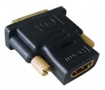 GEMBIRD Kabel red. HDMI na DVI, F/M, zlacené kontakty, černá
