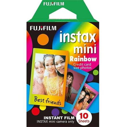 Fujifilm COLORFILM INSTAX mini 10 fotografií - RAINBOW