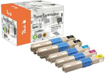 PEACH kompatibilní toner OKI 44469704-9803 MultiPack Plus, 2x3500, 3x2000 str.