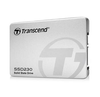 TRANSCEND SSD230S 256GB SSD disk 2.5'' SATA III 6Gb/s, 3D TLC, Aluminium casing, 560MB/s R, 500MB/s W, stříbrný