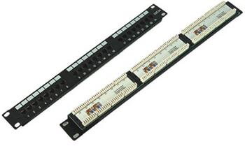 UTP Patchpanel, Cat.5e, 24-Port