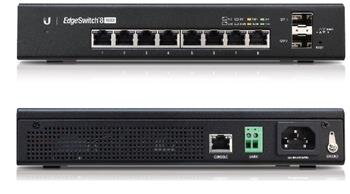 Ubiquiti EdgeSwitch ES-8-150W - 8x GLAN, 2x SFP, POE+, 150W