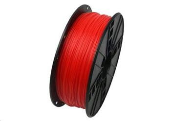 GEMBIRD Tisková struna (filament), PLA, 1,75mm, 1kg, fluorescentní, červená