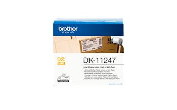 Brother - DK-11247  (papírové velké adresní štítky - 180 ks) 103mm x 164mm