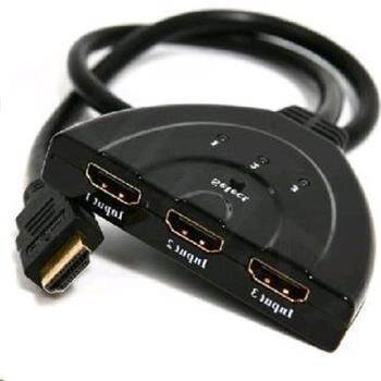 GEMBIRD Dat přepínač  HDMI switch, 3 cesty