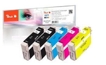 PEACH kompatibilní cartridge Epson T0715 MultiPack Plus